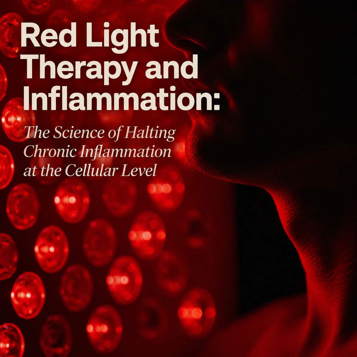 Red Light Therapy and Inflammation: TheScience of Halting Chronic Inflammation at the Cellular Level